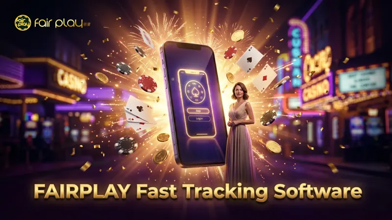 FAIRPLAY’s app interface highlights fast, reliable tracking tools.