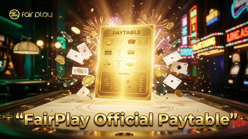 Official paytable guides strategic multiplier targeting