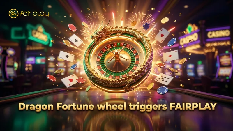 Dragon Fortune wheel triggers depend on bet sizes and game settings.