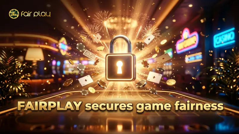 FAIRPLAY ensures transparency with SHA-256 game seed verification