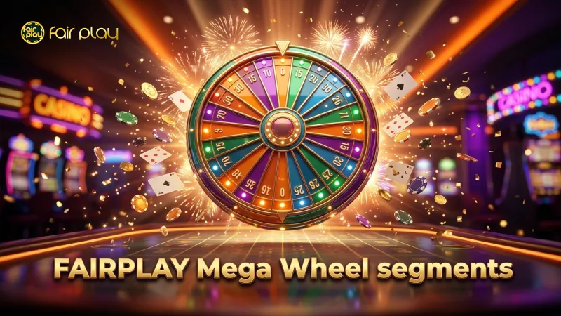 Detailed view of Mega Wheel's segment distribution on mobile.