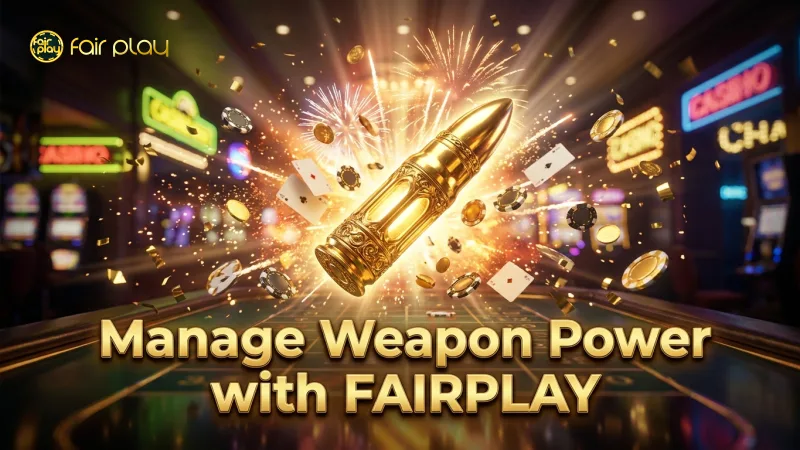 Adjusting weapon power helps match targets and control spending.