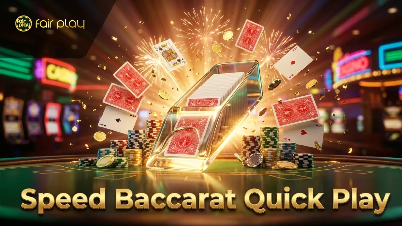 Fast-paced baccarat variant ideal for quick rounds