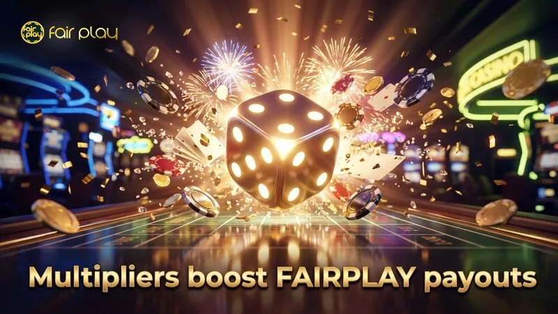 Multipliers increase payouts on safe Super Sic Bo bets