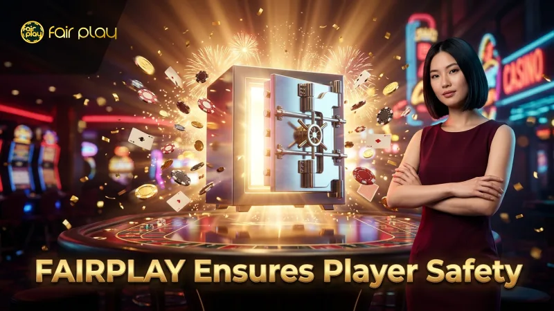 Secure vault symbolizing player fund protection and responsible gaming