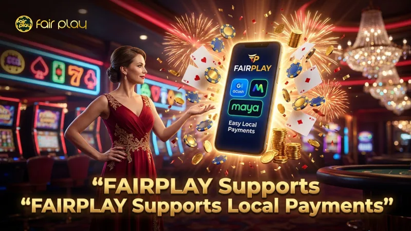 Local e-wallets like GCash and Maya streamline FAIRPLAY payments.